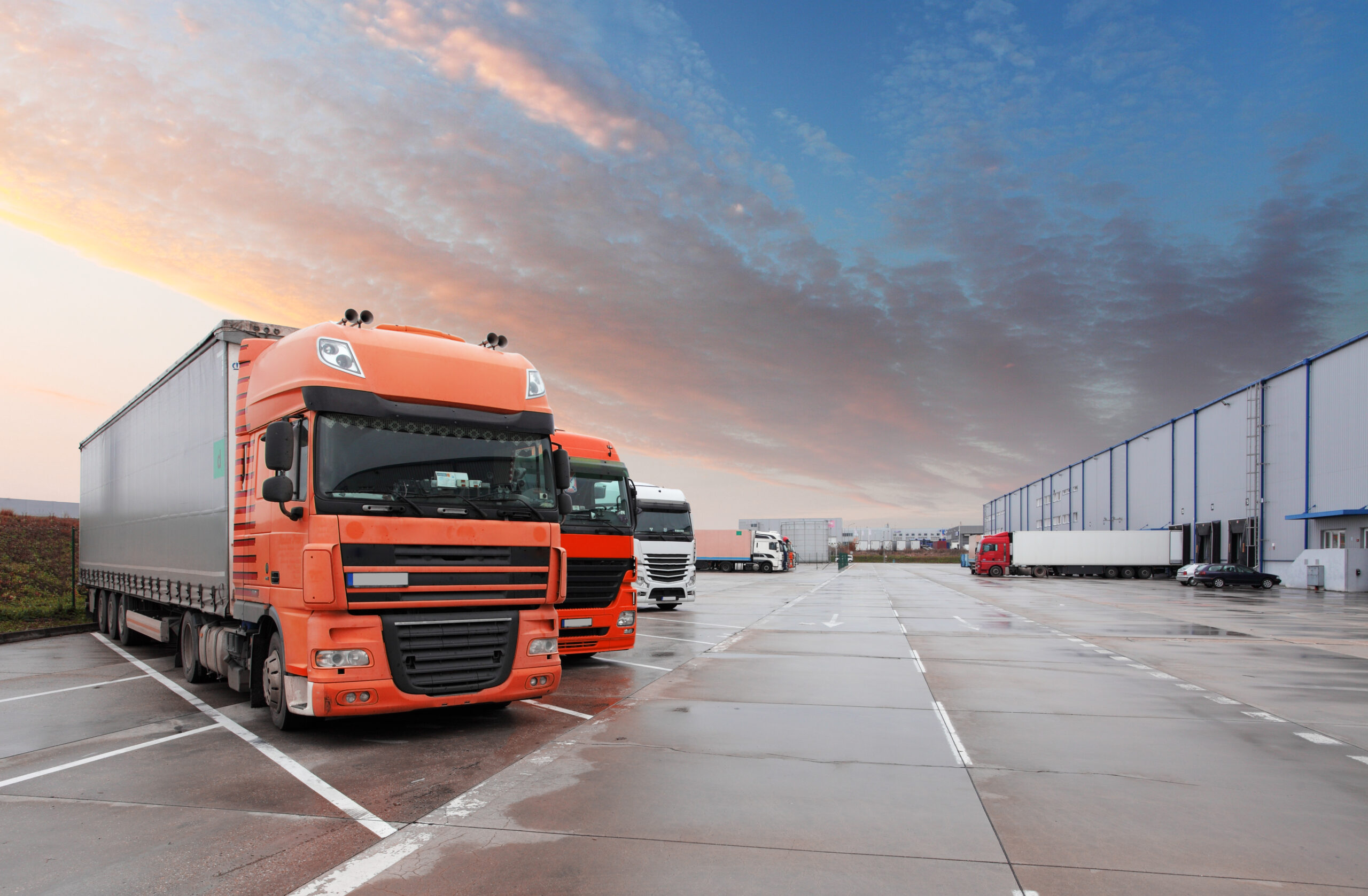 Logistics and warehousing energy management site