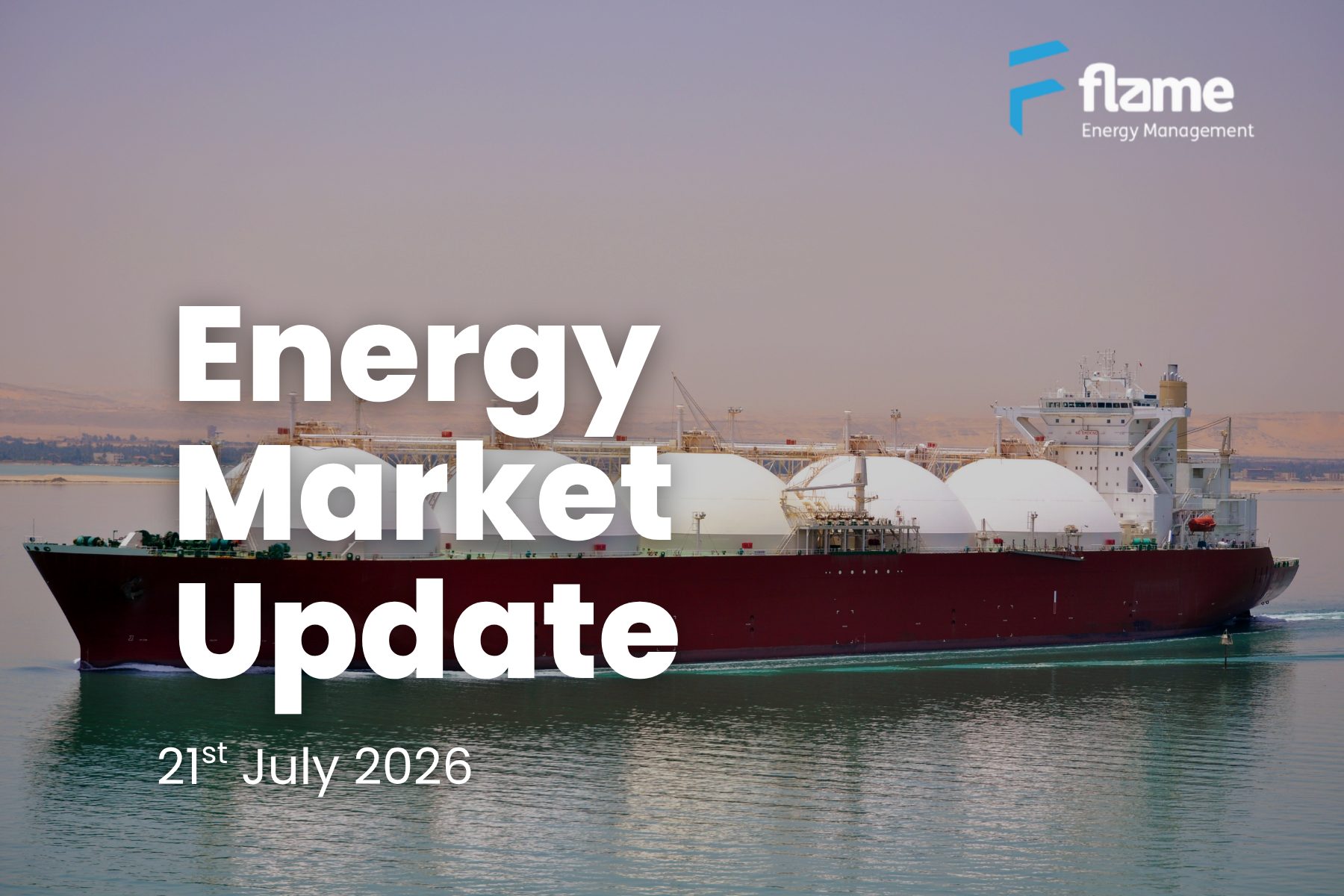 Energy Market Update 21/07/2026