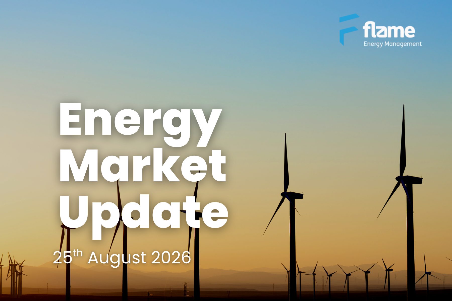 Energy Market Update 25/08/2026